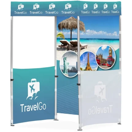 Ovation Sublimated Gazebo 1.5m X 1.5m - 2 Half-Wall Skins - 1 Full-Wall Skin product image