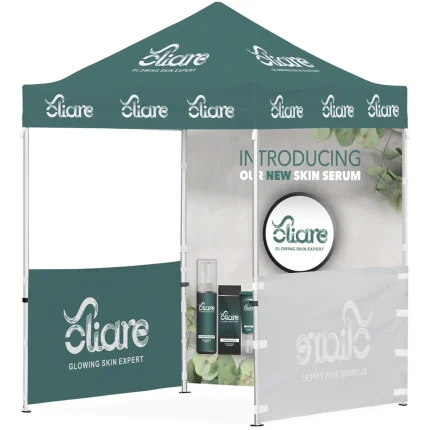 Ovation Sublimated Gazebo 2m X 2m - 2 Half-Wall Skins - 1 Full-Wall Skin product image