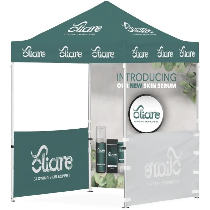 Ovation Sublimated Gazebo 2m X 2m - 2 Half-Wall Skins - 1 Full-Wall Skin product image