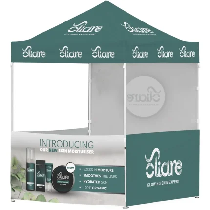 Ovation Sublimated Gazebo 2m X 2m - 3 Half-Wall Skins - 1 Full-Wall Skin product image