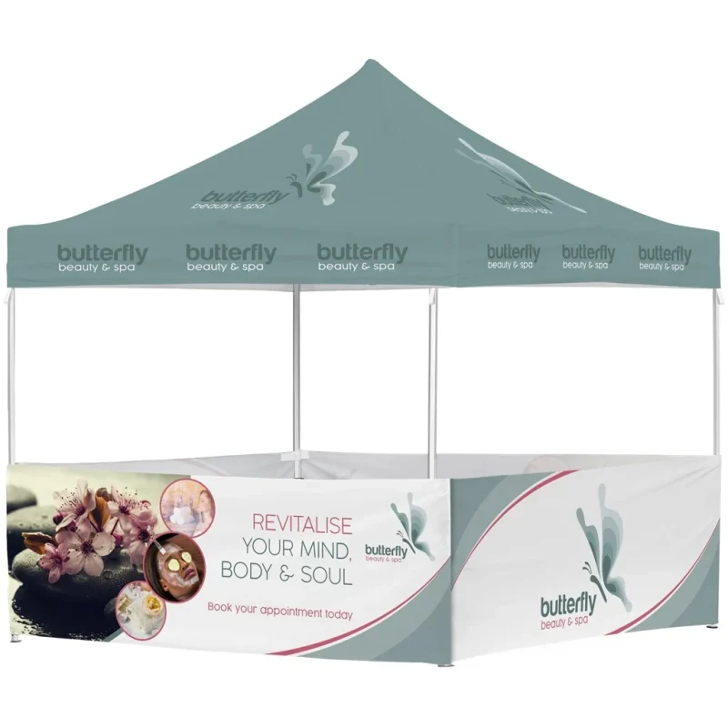 Ovation Sublimated Gazebo 3m X 3m - 4 Half-Wall Skins product image