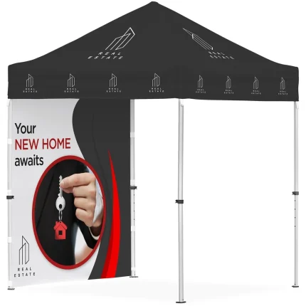Ovation Sublimated Gazebo 2m X 2m Petite Frame - 1 Full Wall Skin product image