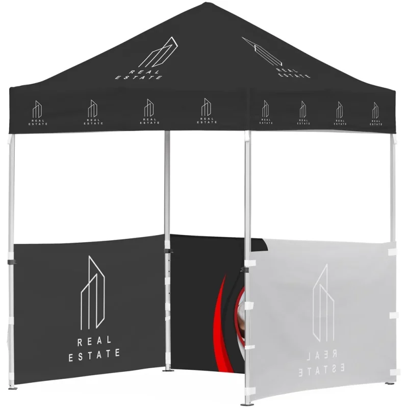 Ovation Sublimated Gazebo 2m X 2m Petite Frame - 3 Half-Wall Skins product image