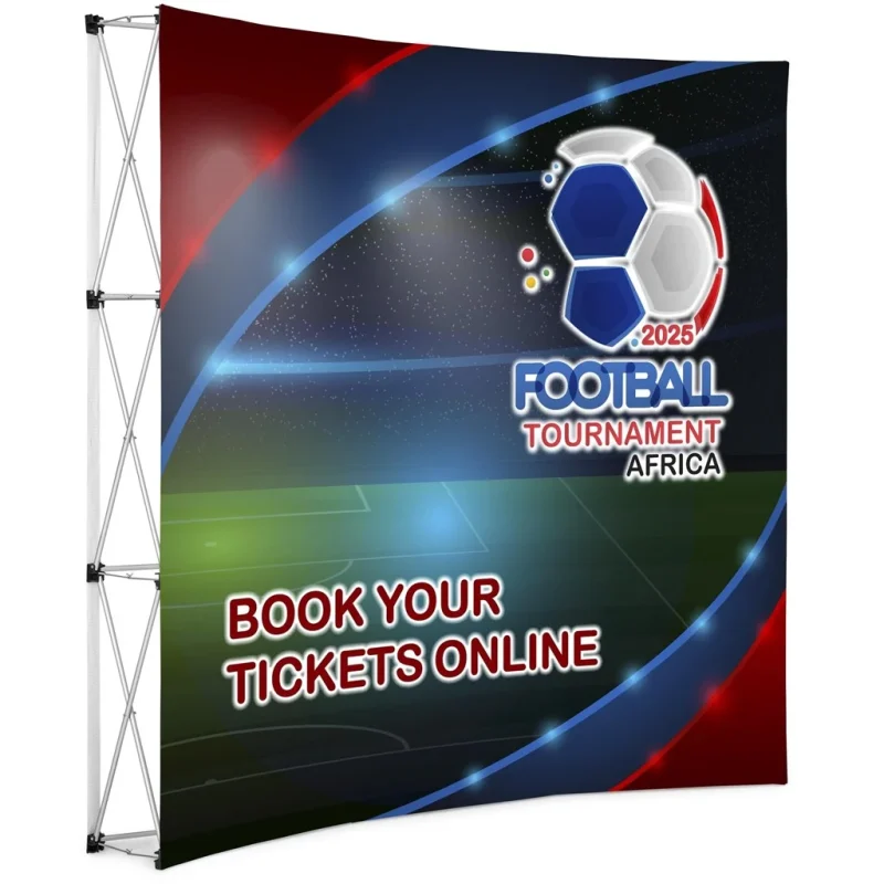 Legend Curved Banner Wall 2.15m x 2.25m product image