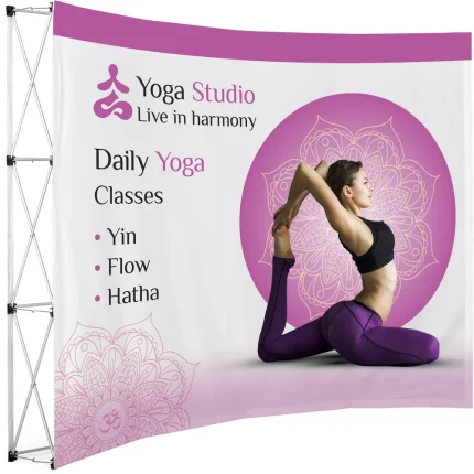 Legend Curved Banner Wall 2.85m x 2.25m product image