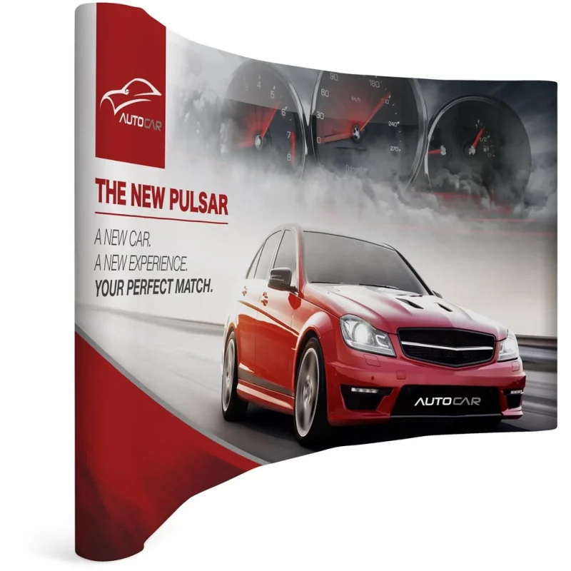 Legend Curved Banner Wall with Wings 3.5m x 2.25m product image
