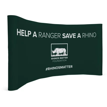 Legend Curved Banner Wall with Wings 4.2m x 2.25m product image