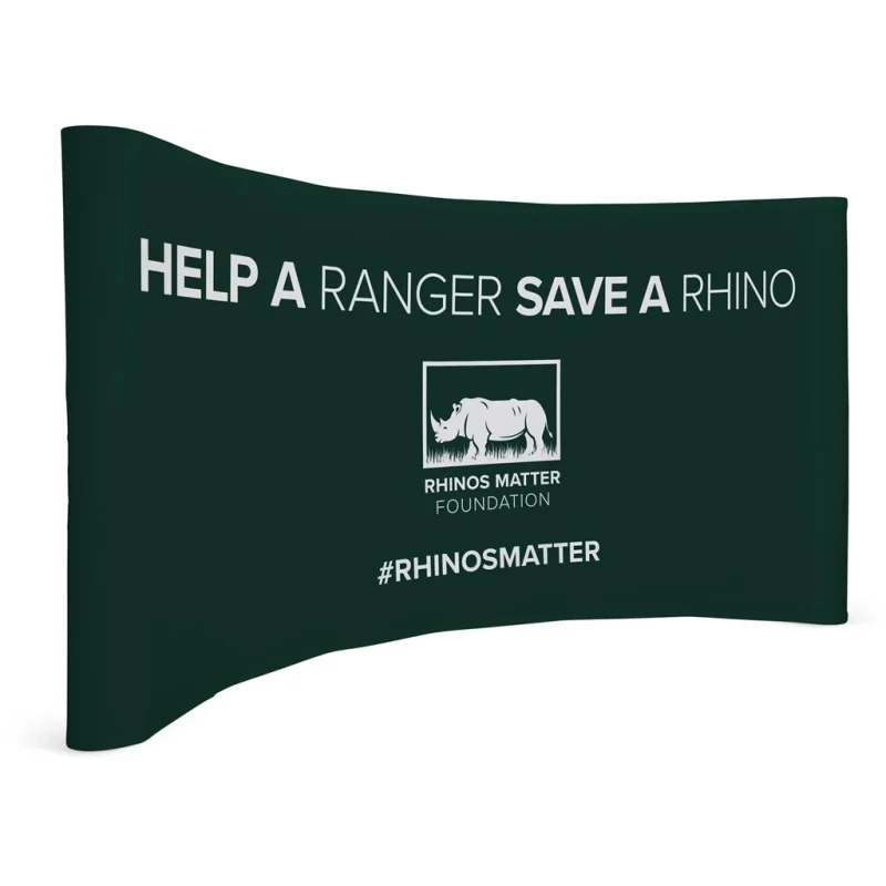 Legend Curved Banner Wall with Wings 4.2m x 2.25m product image