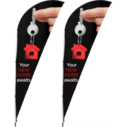 Legend 2m Sharkfin Flying Banner (Set of 2) product image