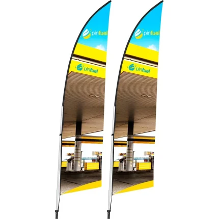 Legend 2m Arcfin Flying Banner (Set of 2) product image
