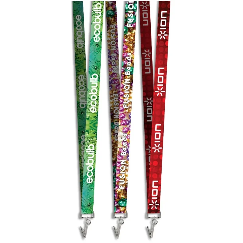 Altitude Crocodile Clip Double-Sided Sublimation Satin Lanyard product image