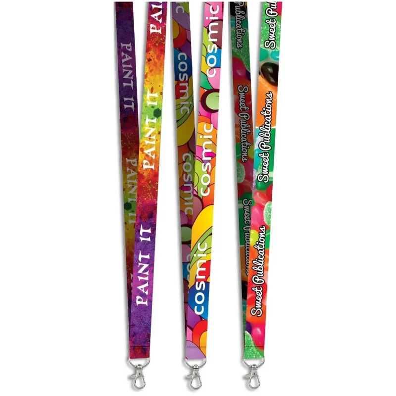 Altitude Snap Hook Clip Double-Sided Sublimation Satin Lanyard product image
