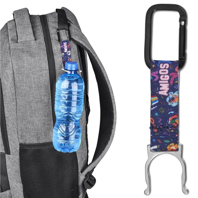 Altitude Meridian Carabiner Single-Sided Sublimated Petersham Bottle Strap product image