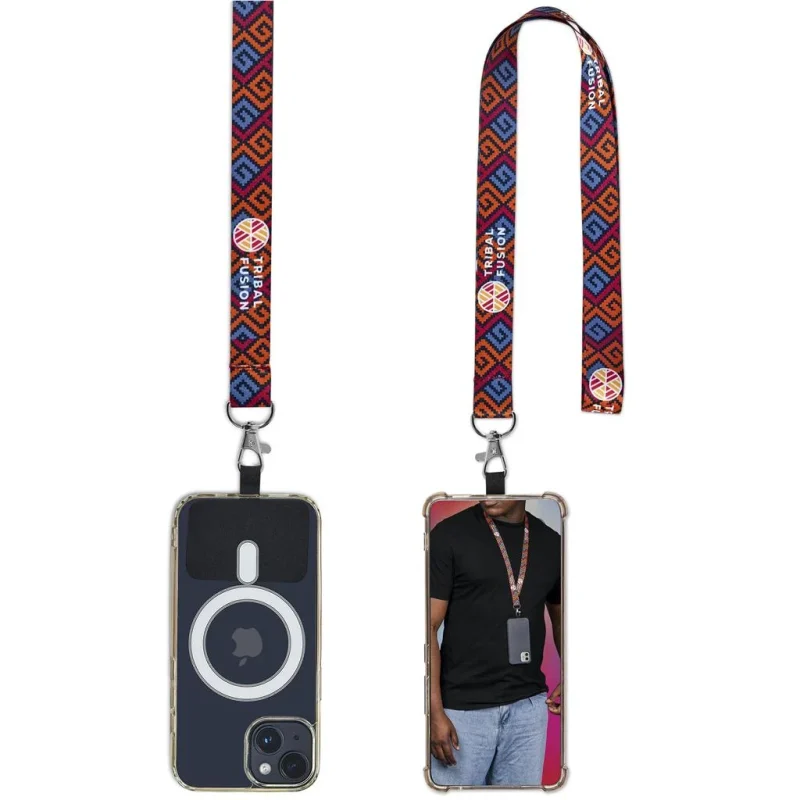 Altitude Firenze Double-Sided Sublimated Satin Phone Lanyard product image