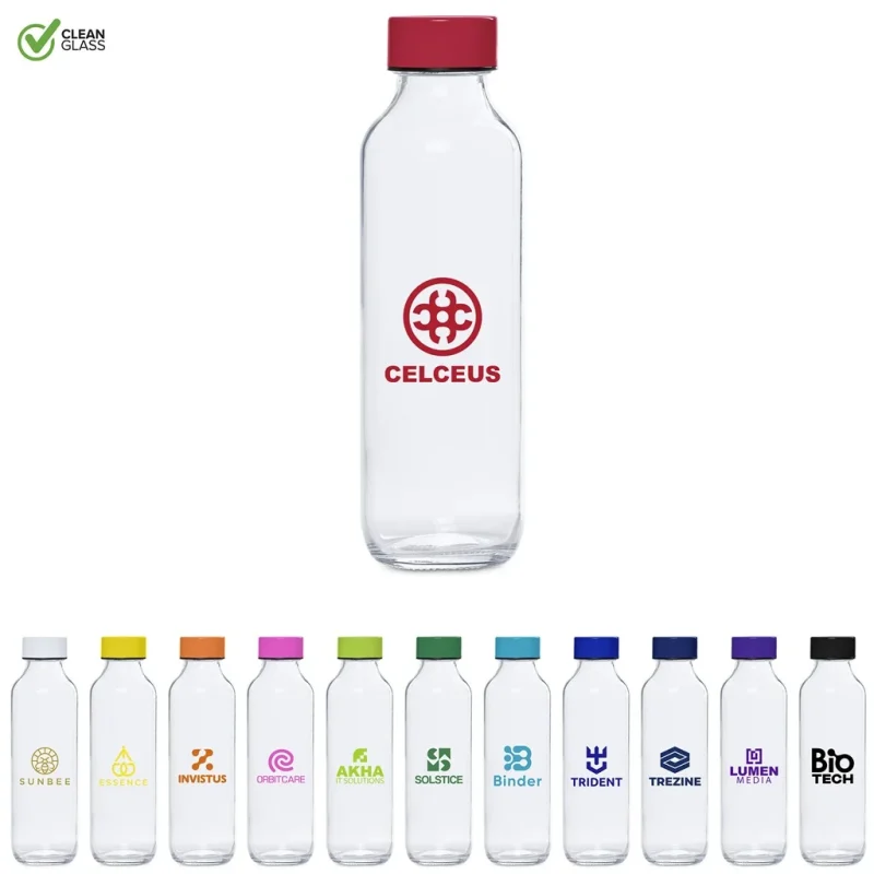 Kooshty Gladiola Glass Water Bottle - 500ml product image