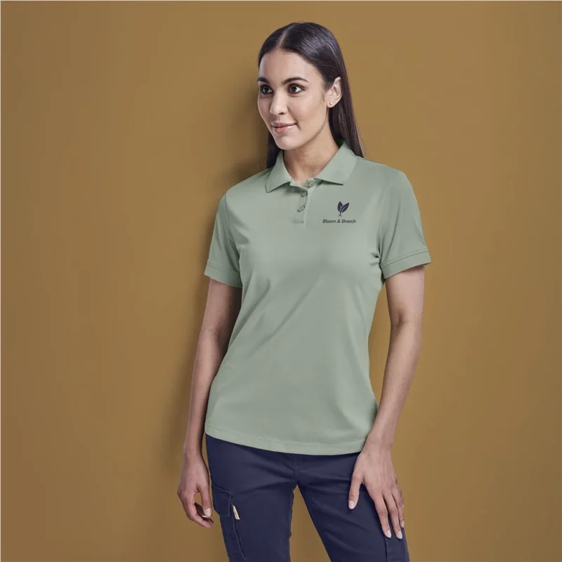 Ladies Okiyo Shizen Eco Golf Shirt product image