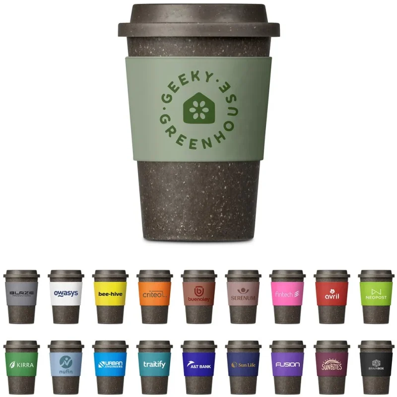 Kooshty Brown Bean Plastic Double-Wall Tumbler – 400ml product image