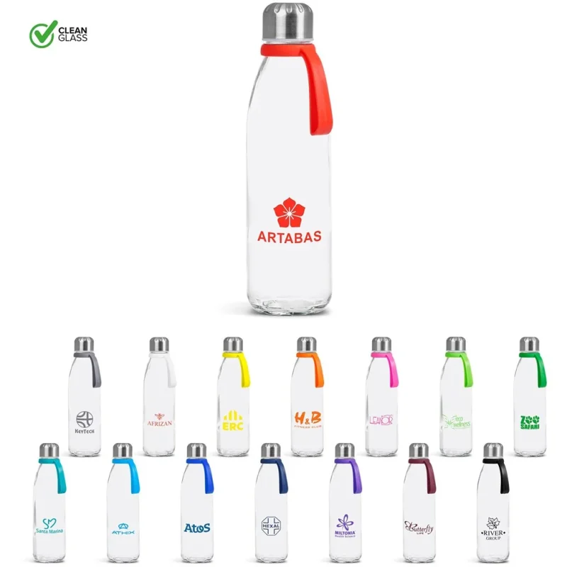 Kooshty Loopy Glass Water Bottle - 650ml product image