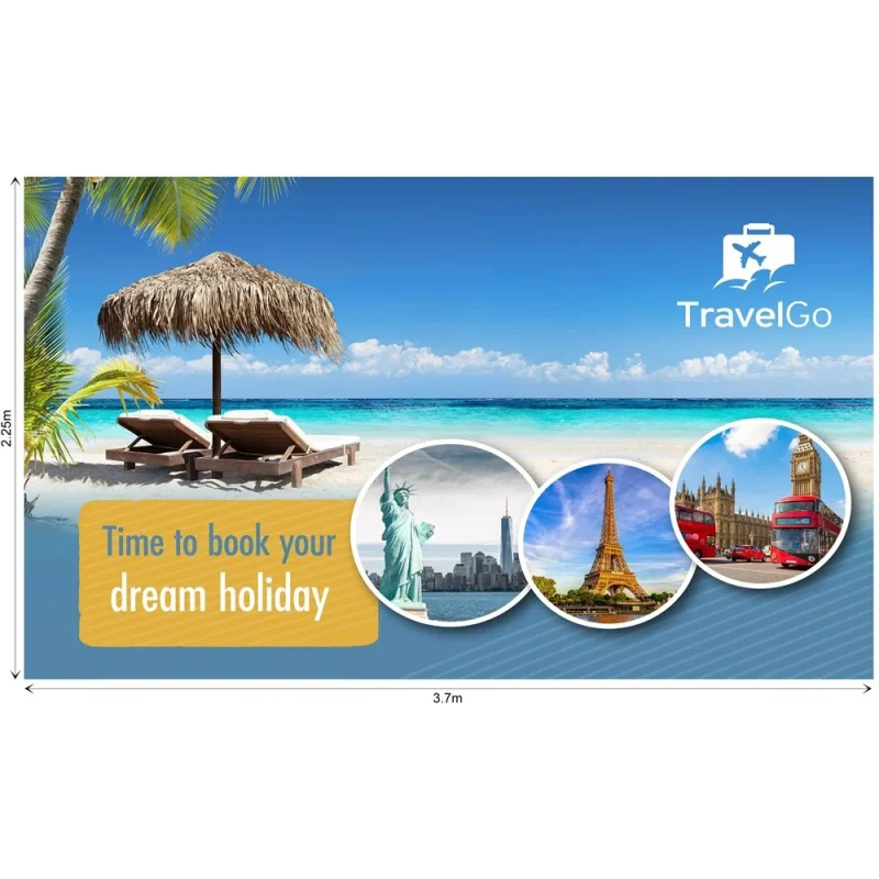 Legend Straight Banner Wall Skin 3.7m x 2.25m (Excludes Hardware) product image