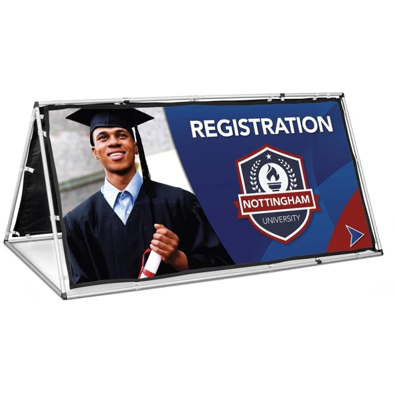 Fade Resistant A-Frame with Fabric Print 2m x 1m product image